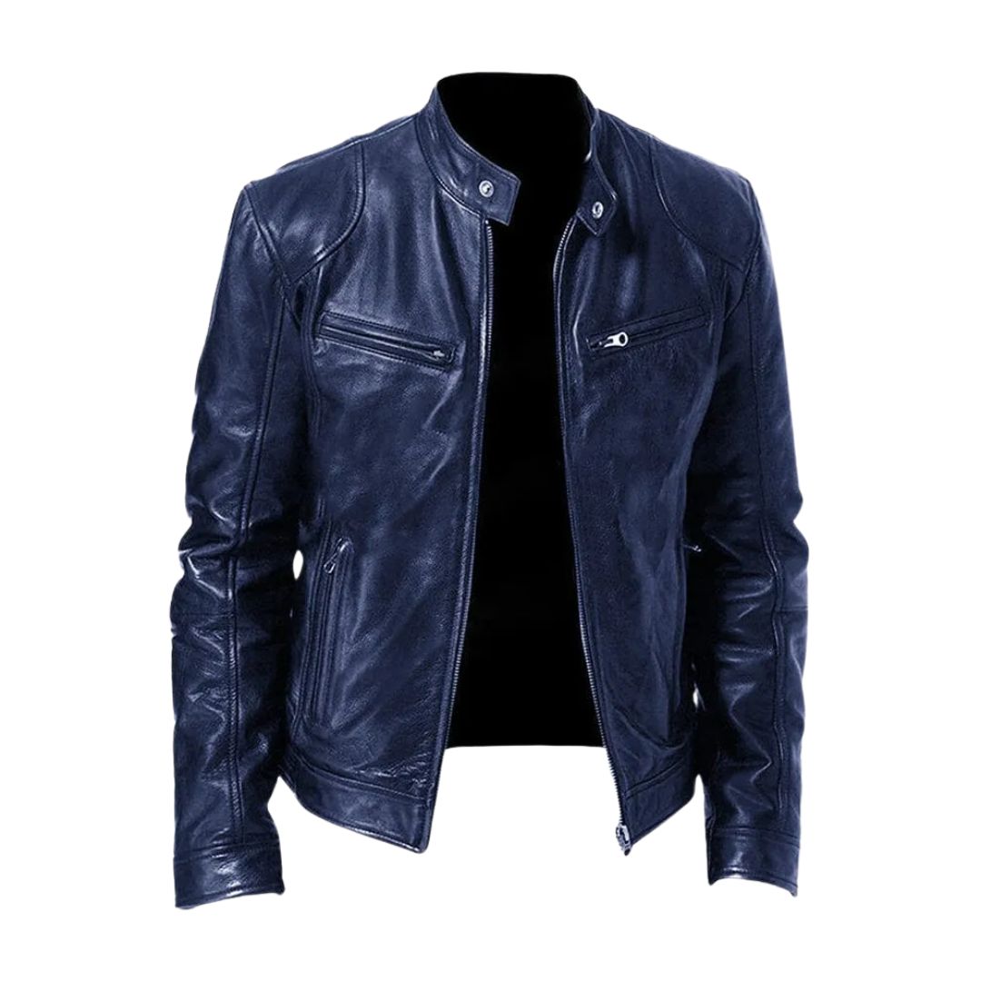 FOSCARI LABEL | Giacca in pelle casual