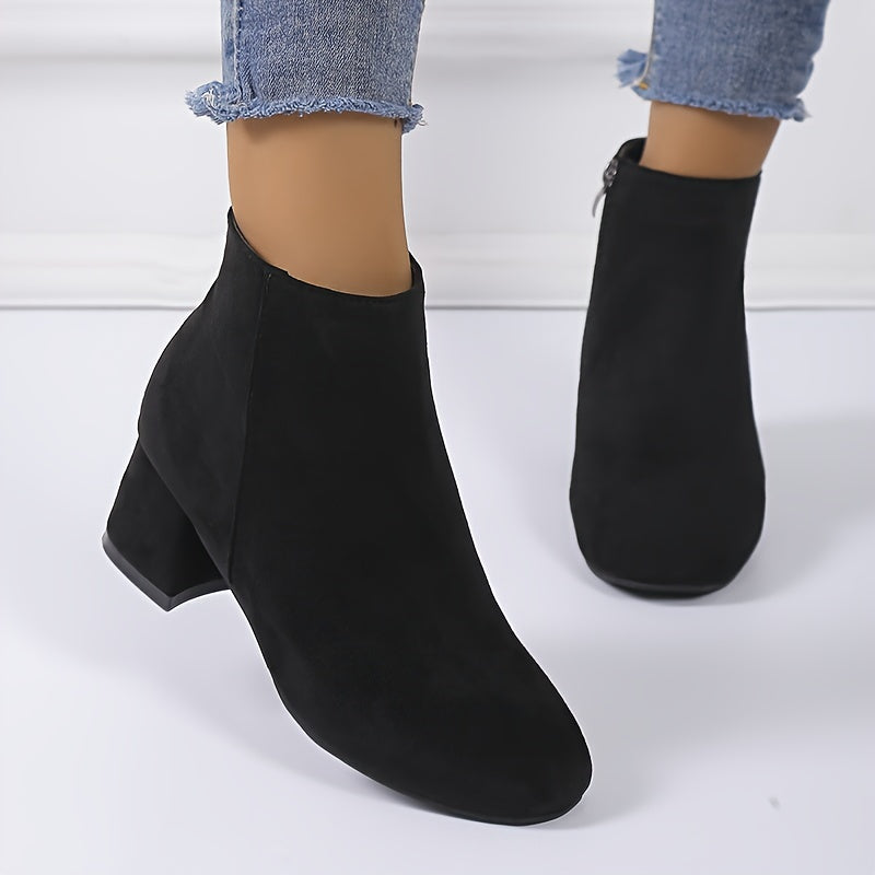 Colette™ – Stivaletti confortevoli con tacco quadrato