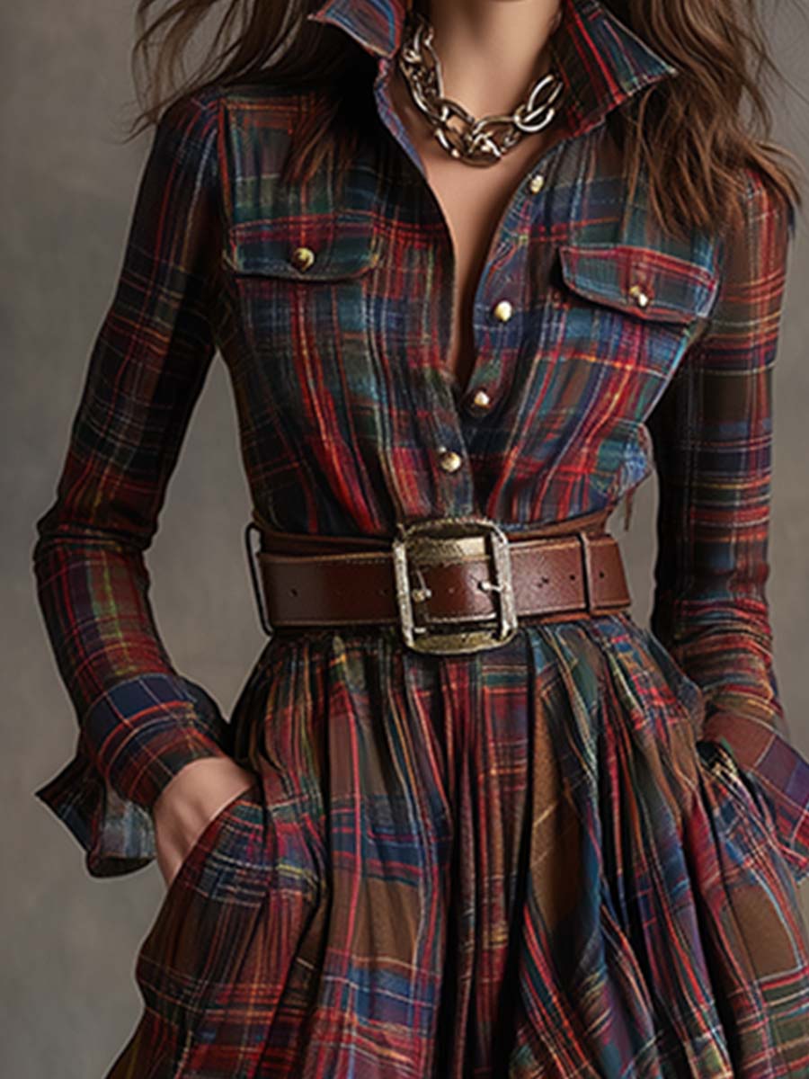 Taveline | Abito Camicia Elegante Classico