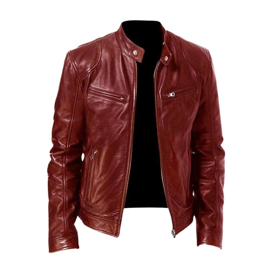 FOSCARI LABEL | Giacca in pelle casual