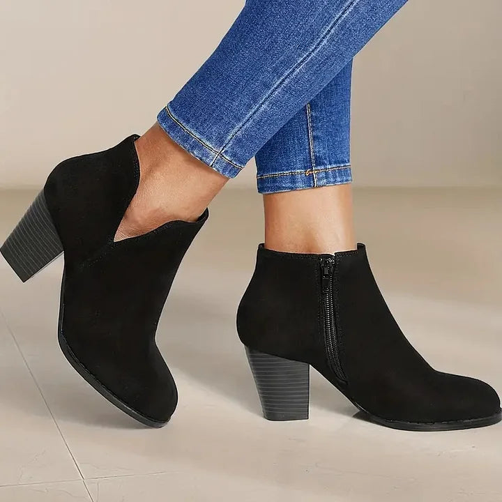 ALEXE™ | Stivaletti da donna con tacco largo