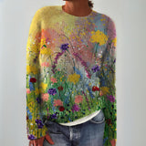 Manon | Maglione con motivo floreale