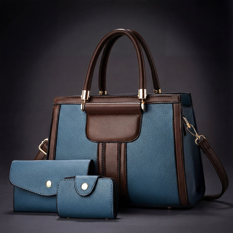 Matilde | Borsa Bicolore con Set