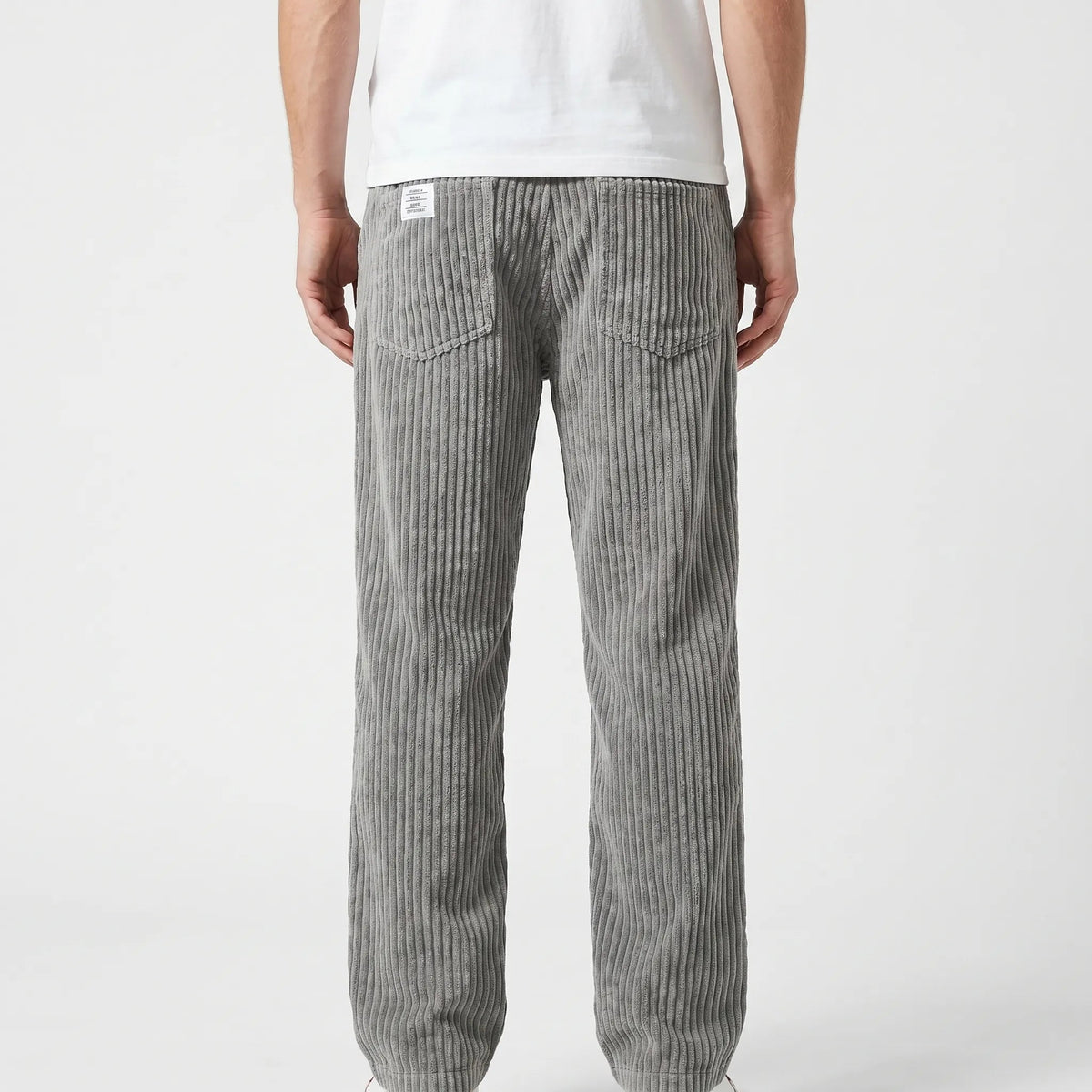 FOSCARI LABEL | Pantaloni larghi a coste
