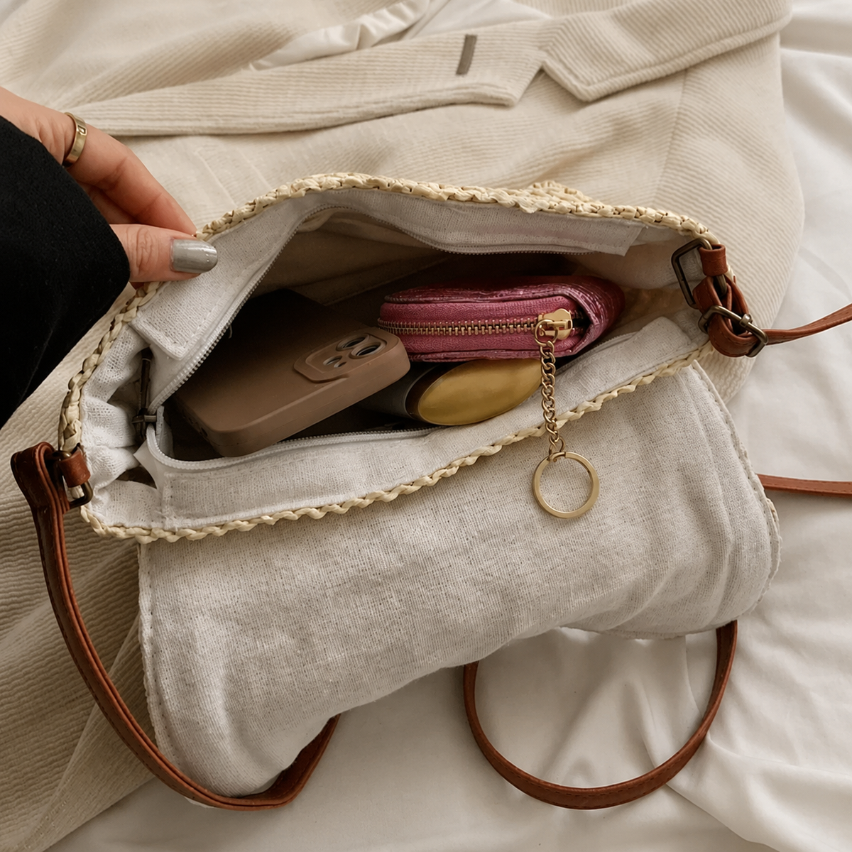 Marianna | Borsa a tracolla intrecciata