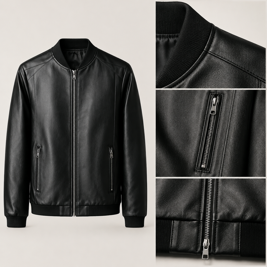 Varga | Giacca bomber in pelle