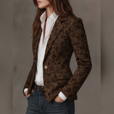Estelle | Blazer Jacquard Cashmere Slim