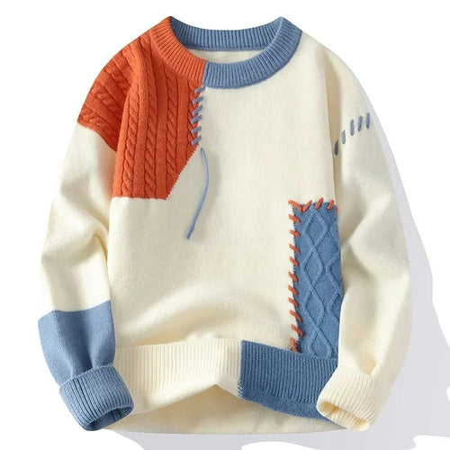 Maglione Patchwork André Ferran