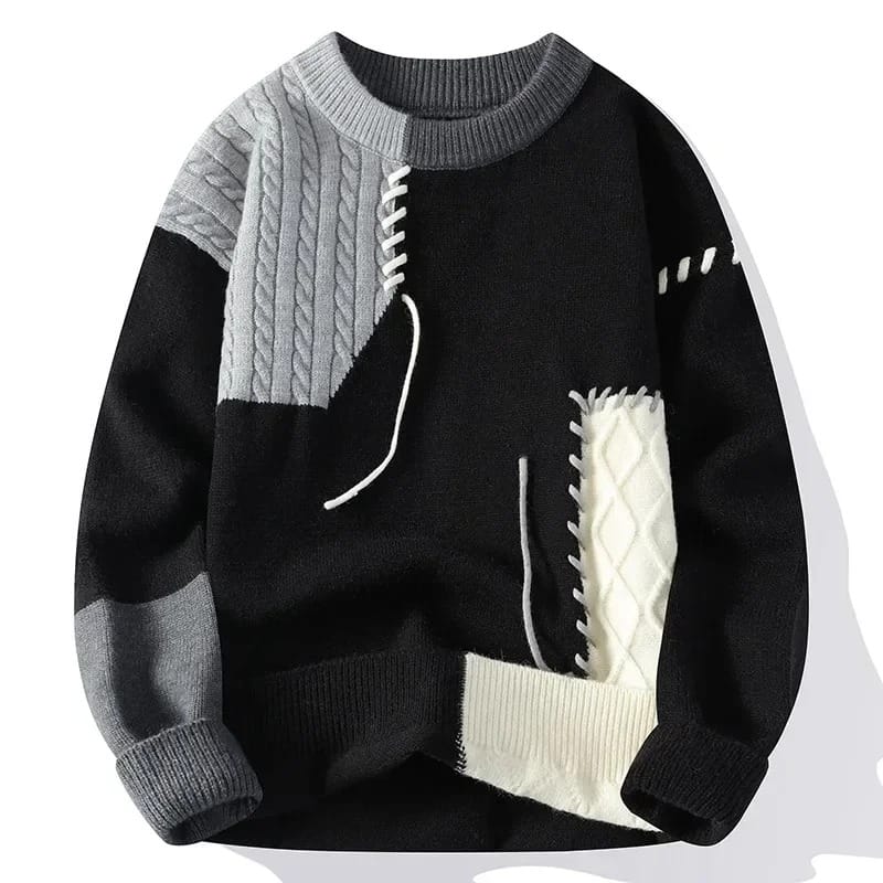Maglione Patchwork André Ferran