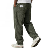 FOSCARI LABEL | Pantaloni larghi a coste