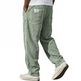 FOSCARI LABEL | Pantaloni larghi a coste
