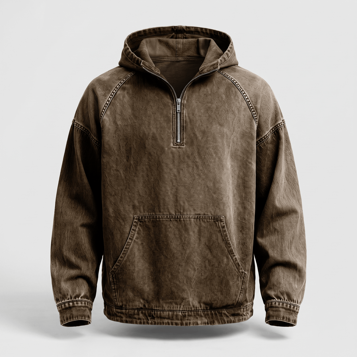 Anorak in Denim Lavato André Ferran