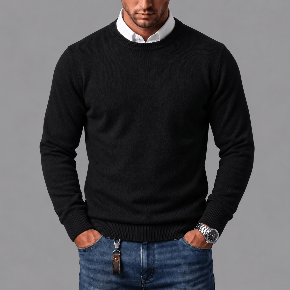 Maglione a Collo Alto André Ferran