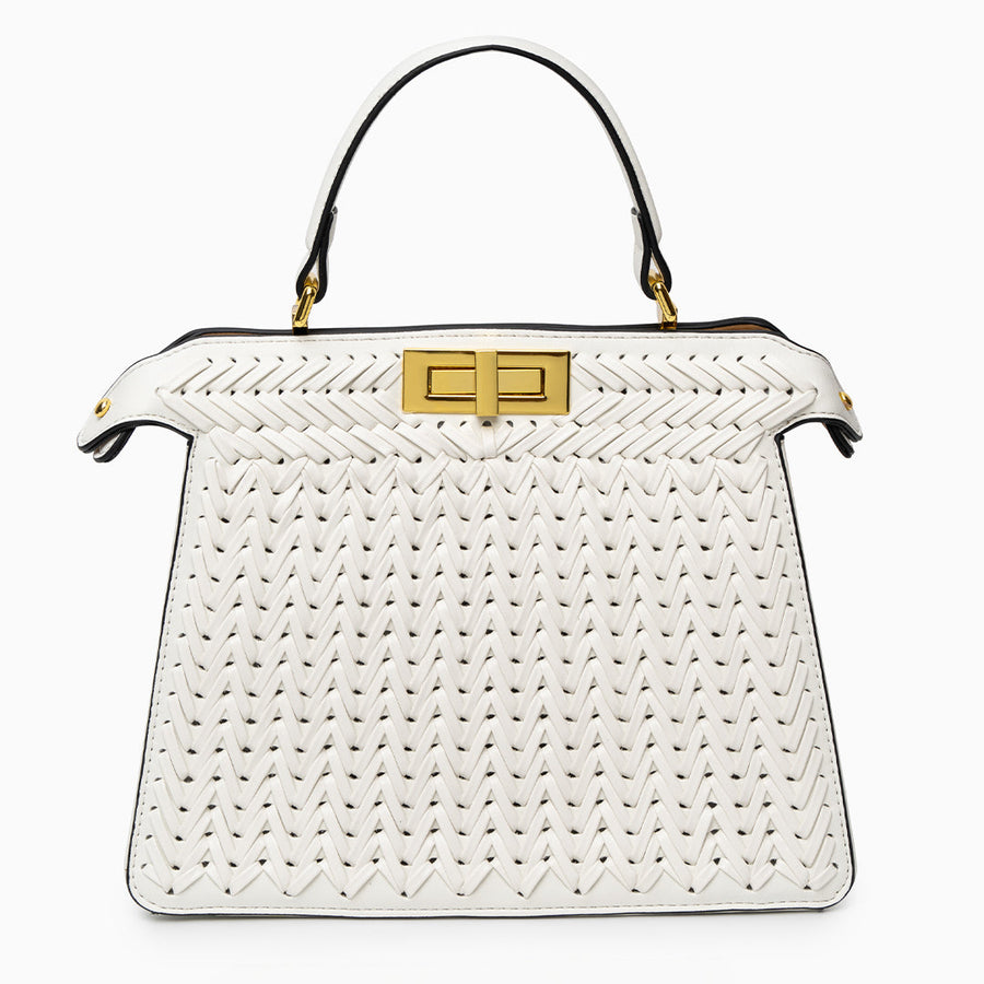 Valenzia | Borsa Intrecciata a Mano
