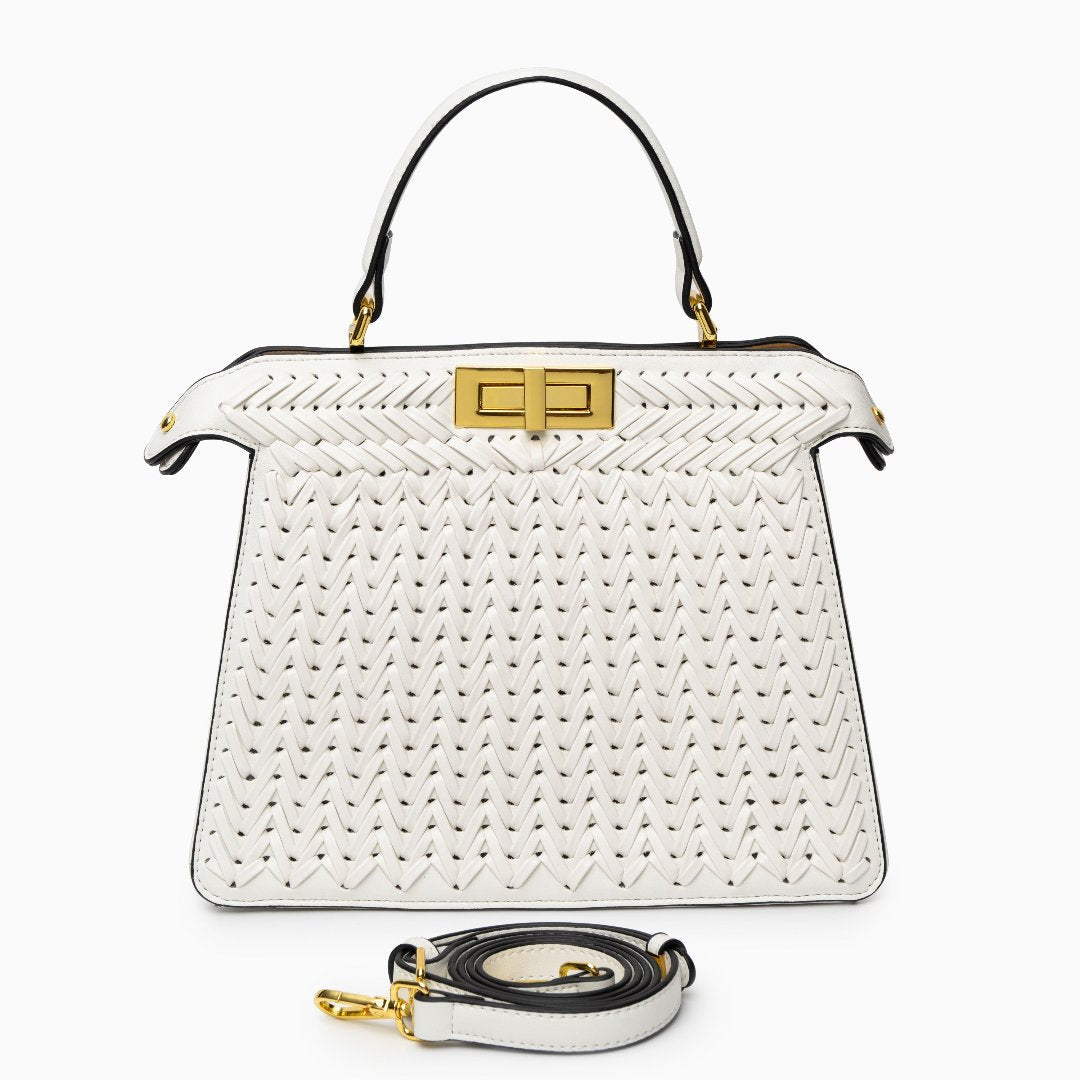 Valenzia | Borsa Intrecciata a Mano