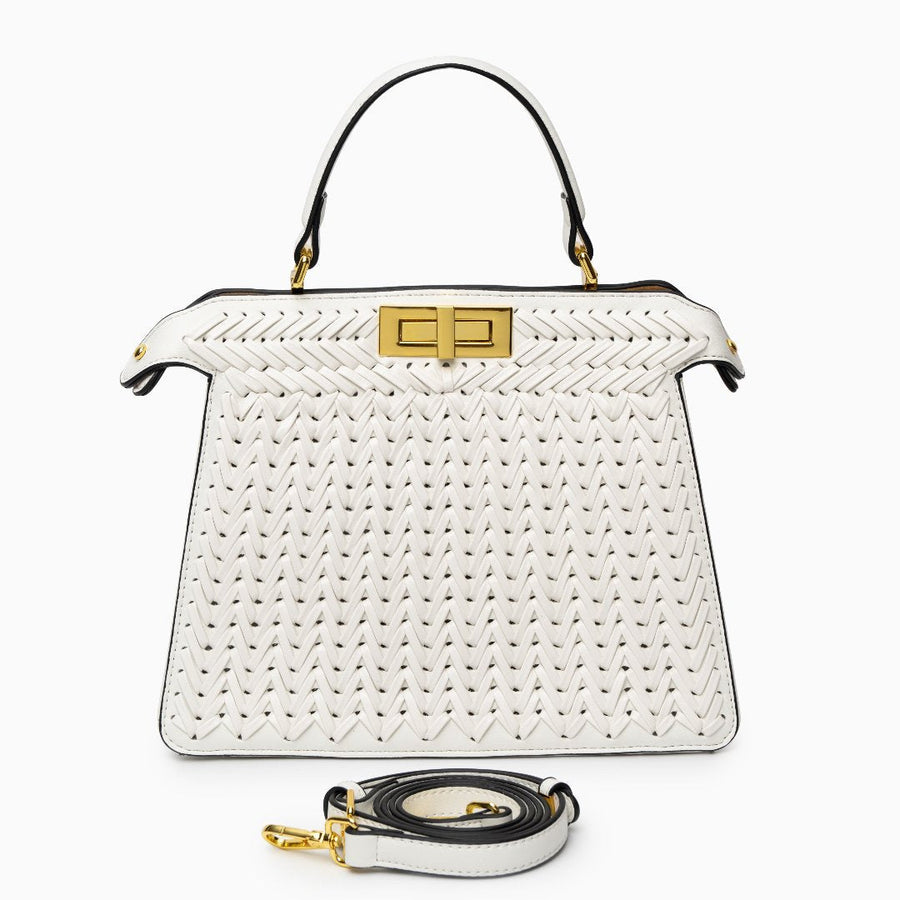 Valenzia | Borsa Intrecciata a Mano