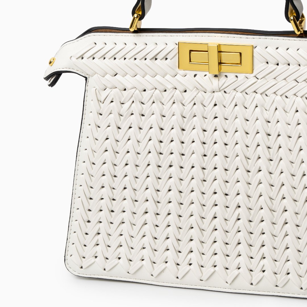Valenzia | Borsa Intrecciata a Mano