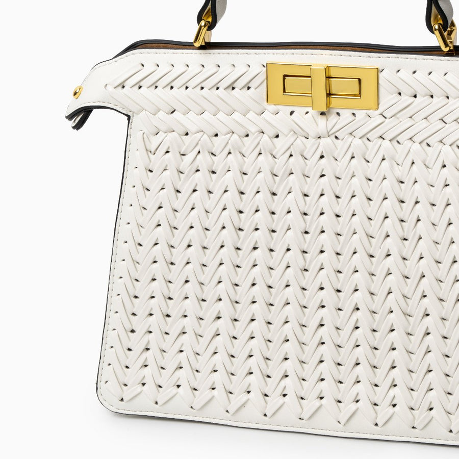 Valenzia | Borsa Intrecciata a Mano