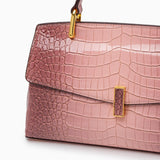 Elisa | Borsa Tote Effetto Coccodrillo