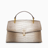 Elisa | Borsa Tote Effetto Coccodrillo
