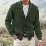 Cardigan con collo a scialle André Ferran