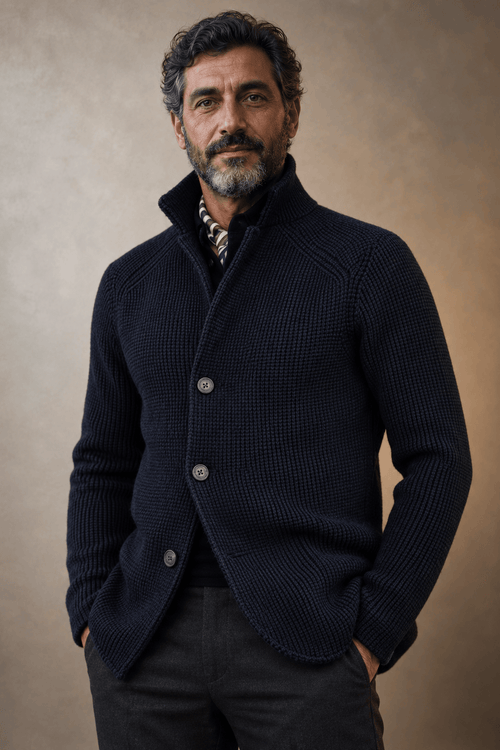 Cardigan in maglia André Ferran
