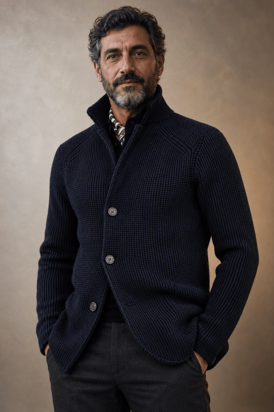 Cardigan in maglia André Ferran