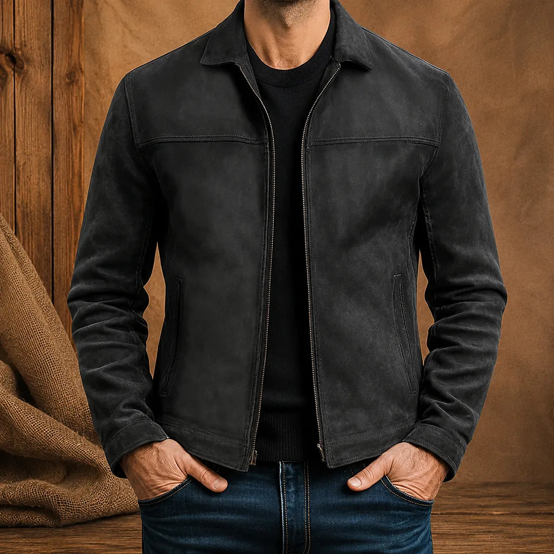 Varga | Giacca leggera con colletto e zip