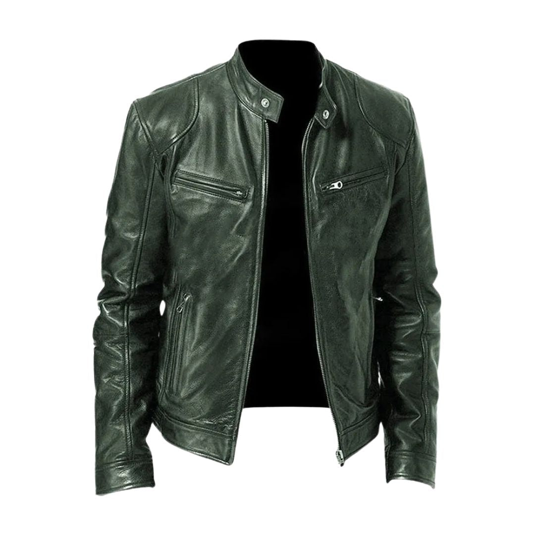 Varga | Giacca in pelle casual