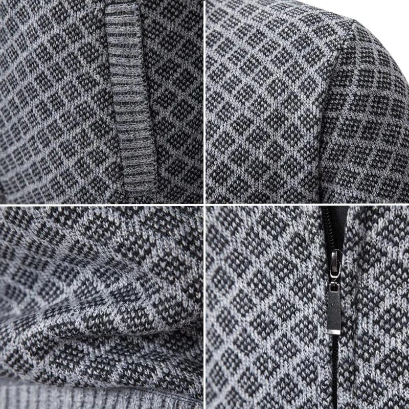Maglione con zip Alessandro Montpellier