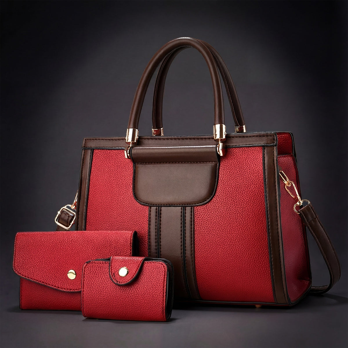 Matilde | Borsa Bicolore con Set