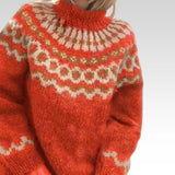 Christine | Maglione con motivo scandinavo