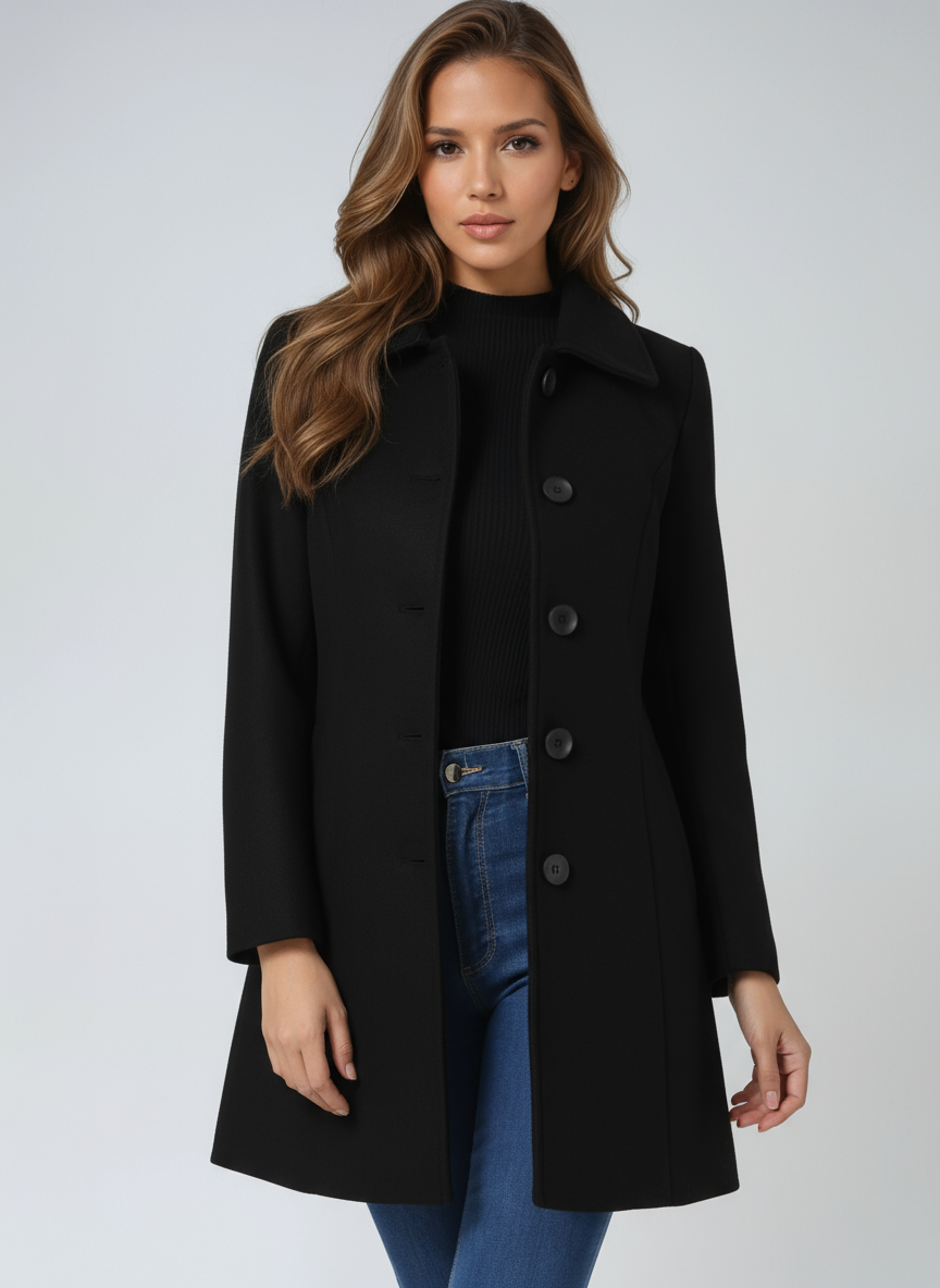 GIACCA SAGOMATA E SVASATA ELEGANTE