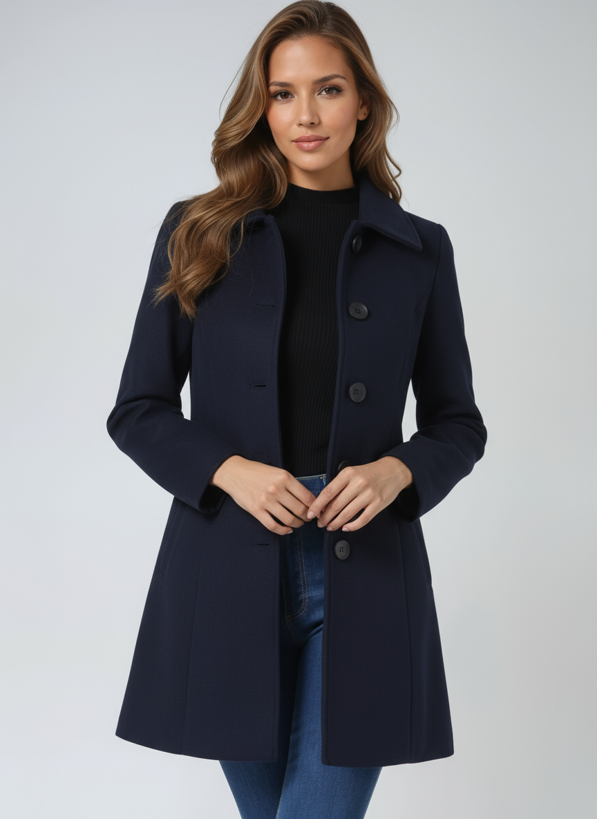 GIACCA SAGOMATA E SVASATA ELEGANTE