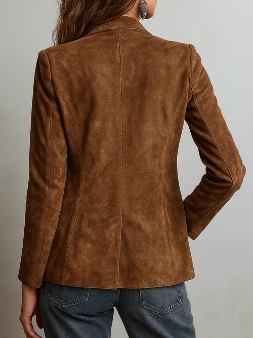 Marcelle | Blazer vintage marrone