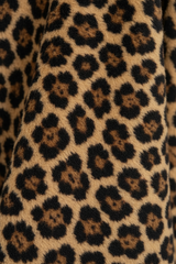 Abito midi leopardato