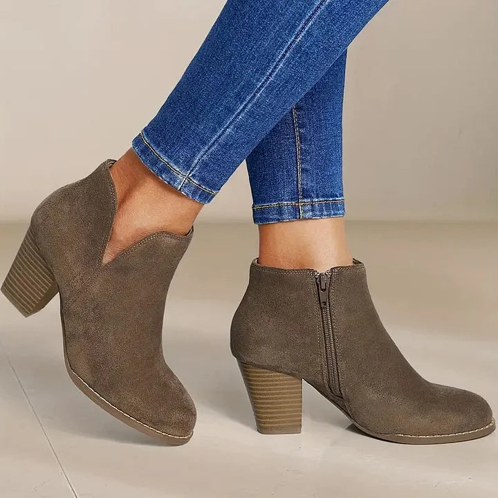 ALEXE™ | Stivaletti da donna con tacco largo