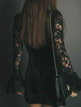 Paloma | Abito Mini con Pizzo