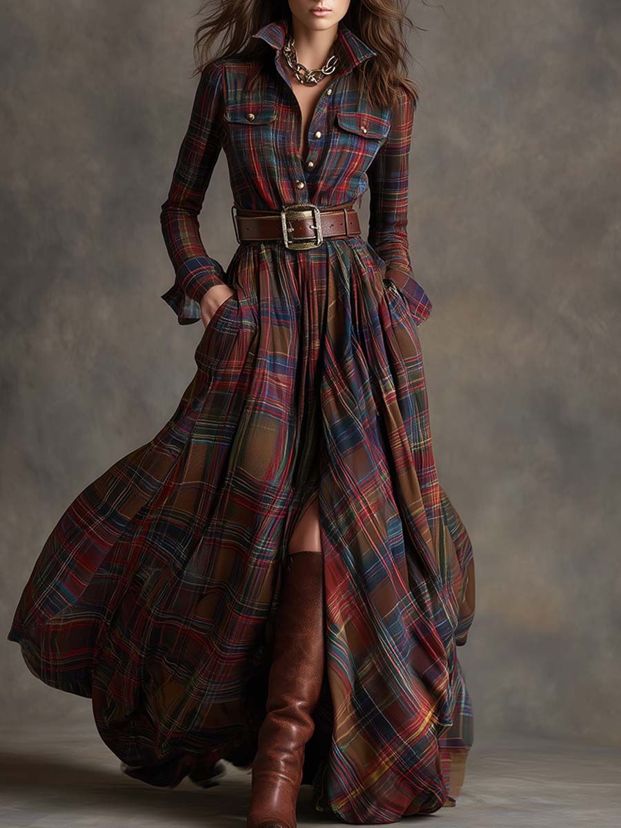 Taveline | Abito Camicia Elegante Classico