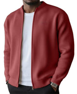 Cardigan con zip a costine André Ferran