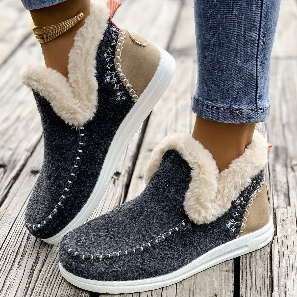 Aurovine | Scarpe Invernali Confortevoli e Morbide