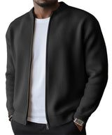 Cardigan con zip a costine André Ferran