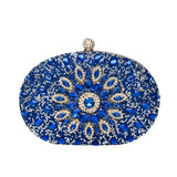 Celeste | Pochette con Nodo e Strass