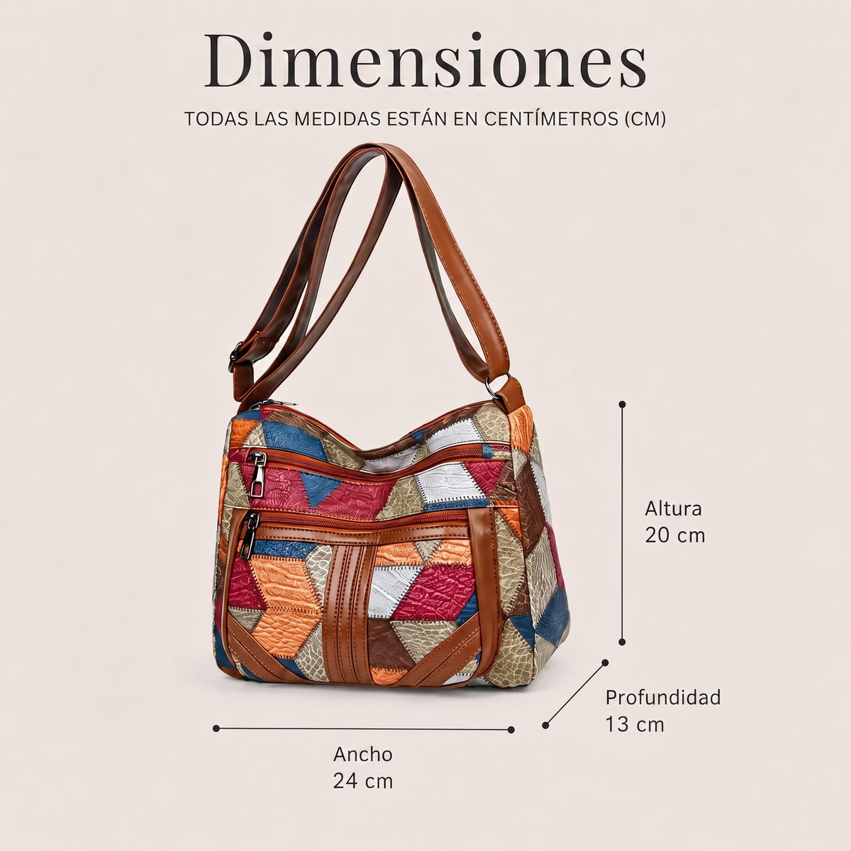 FOSCARI LABEL | BORSA PATCHWORK