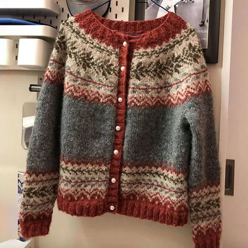 Catherine | Gilet con bottoni e motivo