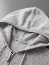Felpa con cerniera in cashmere André Ferran