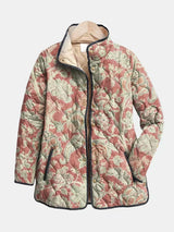 DELACROIX | Giacca Trapuntata Damas Terracotta Pauline
