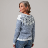 Léa | Maglione con effetto ghiaccio