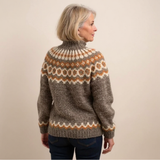 Christine | Maglione con motivo scandinavo