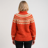 Christine | Maglione con motivo scandinavo